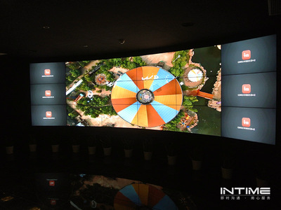 某互联网公司展厅