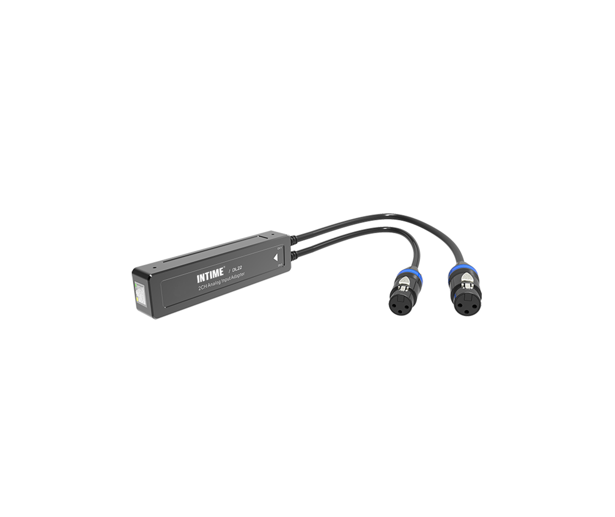 模拟信号转Dante接口设备 DL22